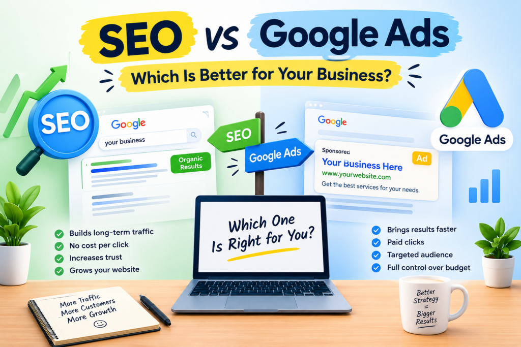SEO vs Google Ads